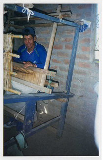 Worker on a loom 06