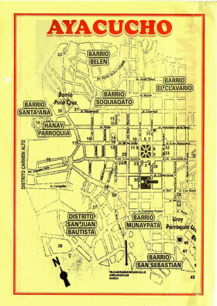 Hostal El Mes�n, leaflet, plan