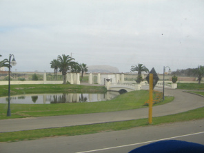 Panamericana en la llanura, lugar con
                          parque, mar e islas