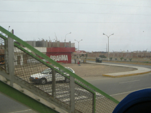 Panamericana Sur, lugar con avenida