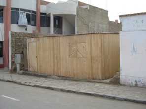 Chilca, casita en madera