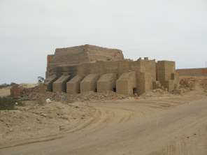 Chilca, ladrillero viejo