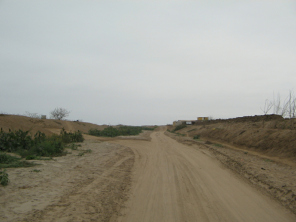 Chilca, pista de arena al mar 04