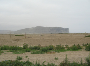 Chilca, vista al cerro