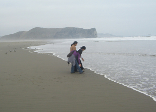 Playa de Chilca, las 3 y la ola 01
