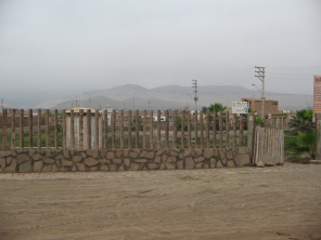 Chilca, el vallado de la laguna medicinal
                          no. 2