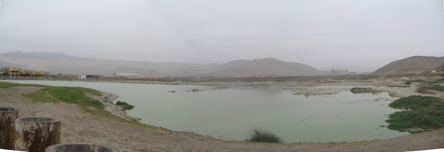 Chilca, fofo panor�mica de la laguna
                        medicinal no. 1