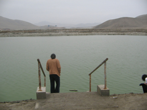 Chilca, laguna medicinal no. 1, escalera
                          02