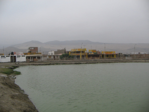 Chilca, foto panor�mica 02 de la laguna
                        medicinal no. 1