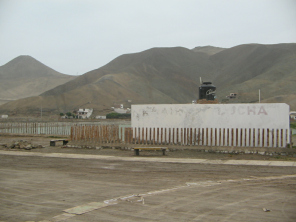 Chilca, foto panor�mica de la vista del
                        mercado 02