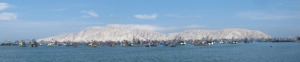 Vista a la isla Blanca, foto
                            panormica, primer plano