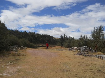 Little quarry of Sacsayhuam�n, little square