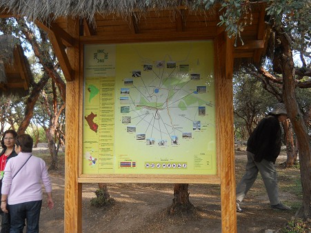 the map of Sacsayhuam�n (unfortunately one
              cannot buy it)