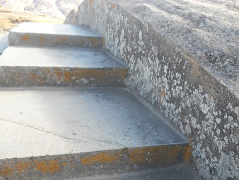 Sacsayhuam�n (Cusco), el trono gigante en la colina aplanada, dise�o gravado 07