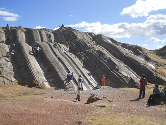 Sacsayhuam�n (Cusco), toboganes 06