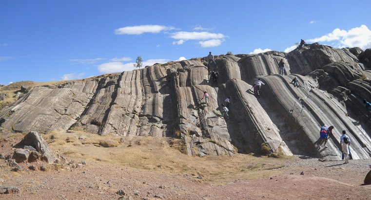 Sacsayhuamán (Cusco), slides 7+8, panorama Sacsayhuamán (Cusco), slides 7+8, panorama