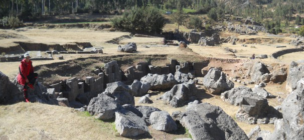 Cusco Sacsayhuam�n 10, campo ca�tico, panorama