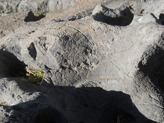 Cusco Sacsayhuam�n 10, campo ca�tico, piedras fundidas con dise�o grabado 03