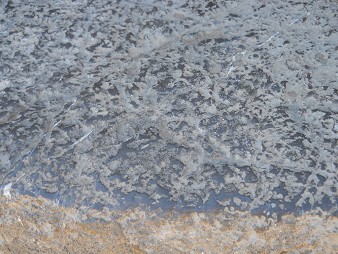 Cusco Sacsayhuam�n: throne wall in the amphitheater, zoom of the big throne - the zoom of the sitting surface 02