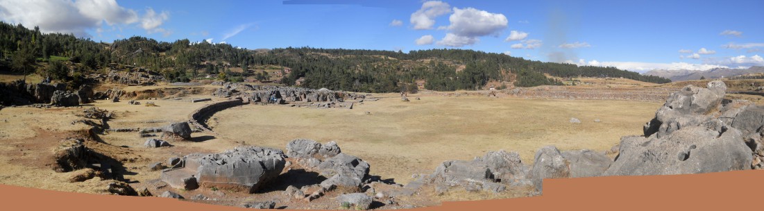 Cusco Sacsayhuam�n Kapitel 11: Das Amphitheater, Panorama