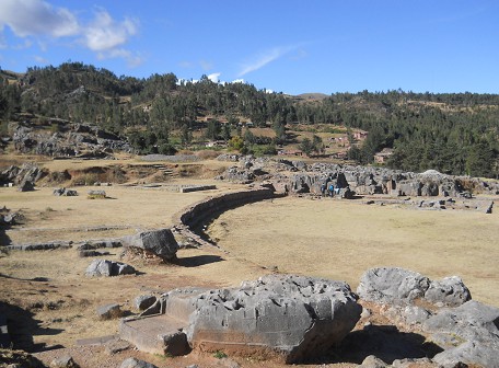 Cusco Sacsayhuam�n, das Amphitheater 02