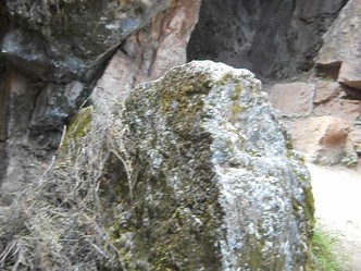 Cusco Sacsayhuam�n, Zone X (Laq'o, Laco, Moon Temple), side entrance