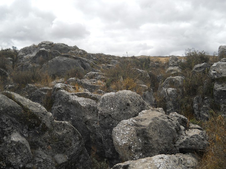 Cusco Sacsayhuamn, Zone X (Laq'o / Laco): a long black milled stone 03