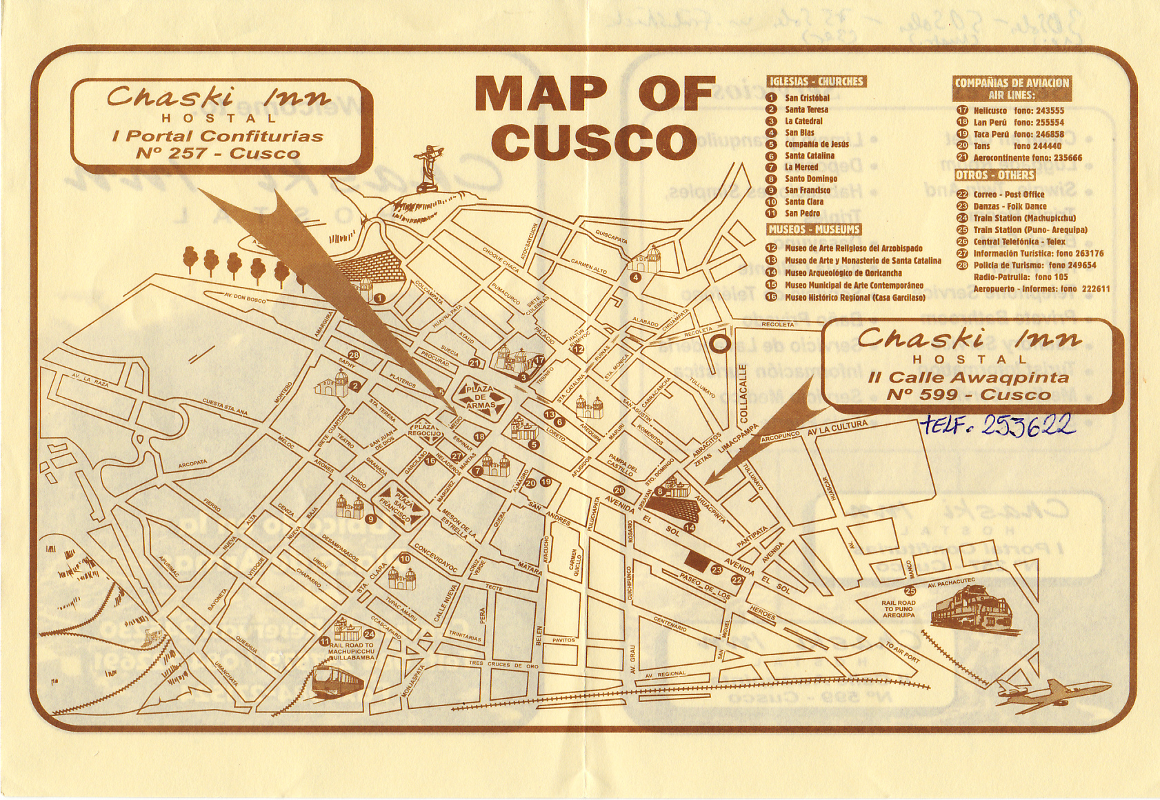 Dokumente aus Cusco / Cuzco (Studienreise Januar bis April 2007)