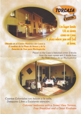 Faltblatt des Hostal Torcasa 01, Fotos