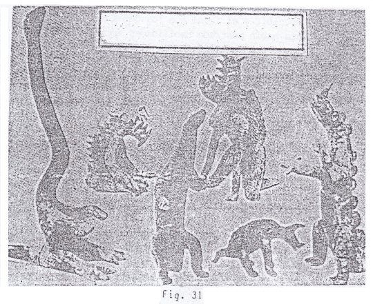 Acambaro, animales
                                prehist�ricos en arcilla