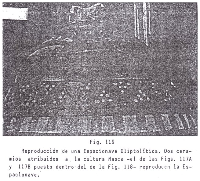 Fig.
                              119: cer�mica con la reproducci�n de una
                              espacionave