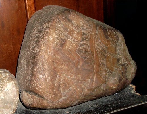 Praying wise men, close-up