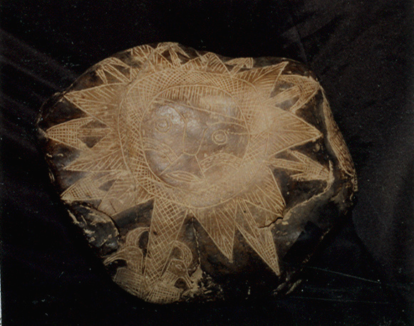 And here is another
                        stone of the sun