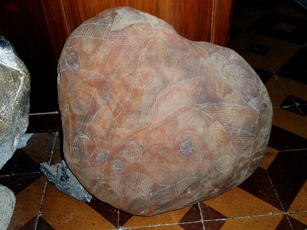 Yellow dinosaur
                            (Stegosaurus-Brontosaurus), close-up