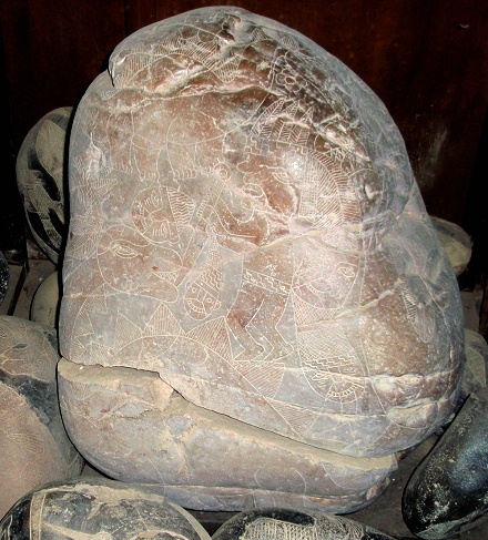 A wise man attacking a dinosaur 02