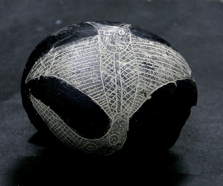 One more bat with a human face