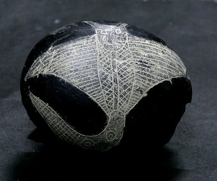 One more bat with a human face