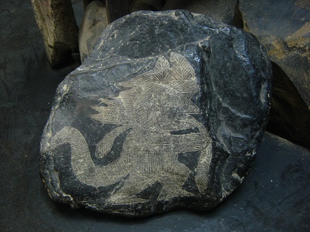 A wise man with snakes