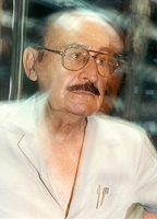 The
                          collector of the engraved stones of Ica,
                          javier Cabrera, portrait