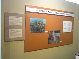 Grosse Tafel �ber die Hausbauten der J�ger
                      und Sammler