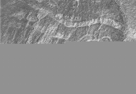 Region Palpa, Geoglyph
                    mit einem M�nnchen mit Antennen