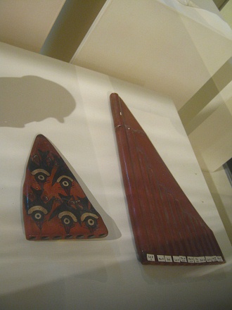 Panfl�ten, Nahaufnahme