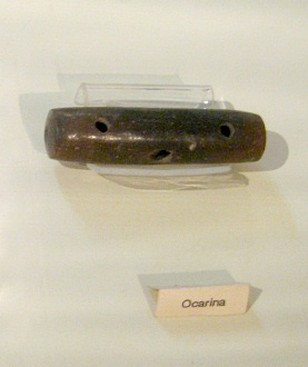 Ocarina-Fl�te, Nahaufnahme