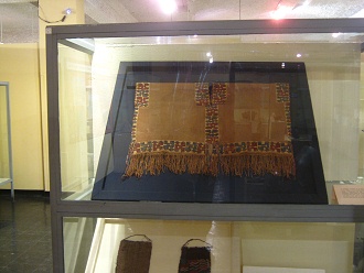 Grosser, gewebter Stoff