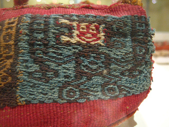 Kappe der Wari-Kultur 04, Detail 02