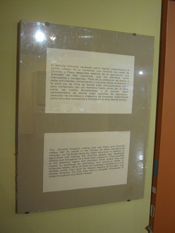 Texte �ber das religi�se Zentrum der
                      Chincha-Kultur