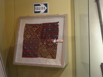 Ein Stoff der Chincha-Kultur