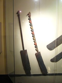 Remos ceremoniales de la cultura
                            Chincha