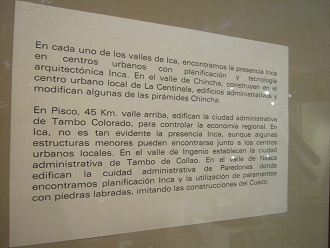 Text about the Inca empire in
                                    Spanish 02