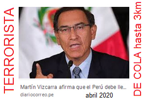 Mart�n
                                            Vizcarra, presidente del
                                            Per� con tortura+maltrato
                                            con colas de hasta 3km